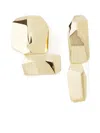 Lanvin Geometric  Earrings In Gold