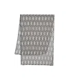 Lanvin Silk Geometric Print Scarf In Gray