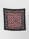 Lanvin Geometric Square Scarf Diamond Motif In Multi