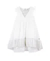 Lanvin Girls' Dazzling Evening Gown - Little Kid, Big Kid In White