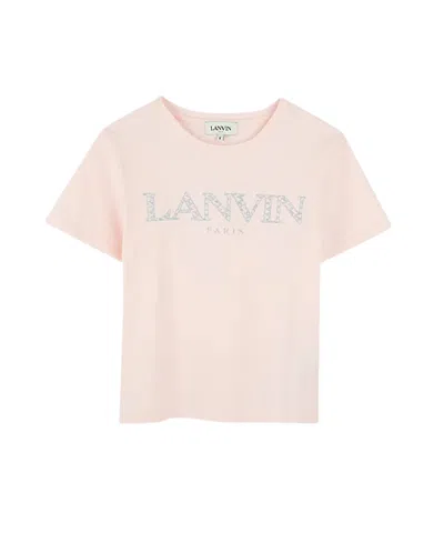 LANVIN GIRLS' SHORT-SLEEVE T-SHIRT - LITTLE KID, BIG KID