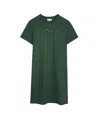 Lanvin Short-sleeved T-shirt Dress In Green