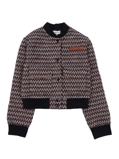 Lanvin Kids'  Giubbotto In Purple