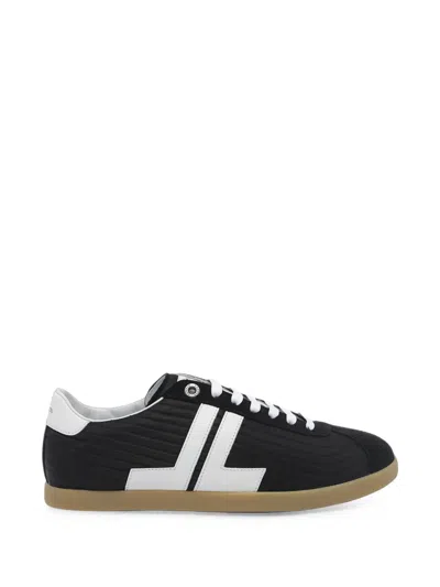 Lanvin Glen 2.0 Sneakers In Nylon In Black