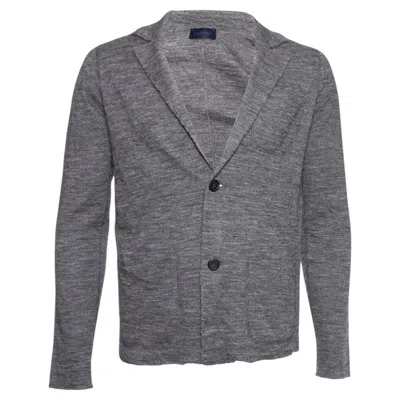 Pre-owned Lanvin , Gray Alpaca Cardigan