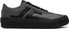 Lanvin Gray & Black 'cash By ' Sneakers In Steel/blackm310