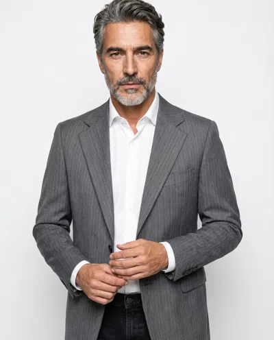 Lanvin Gray Wool Men's Blazer