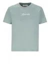 Lanvin Embroidered T-shirt In Green