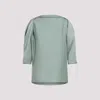 Lanvin Relaxed Silhouette Top With Button Closure