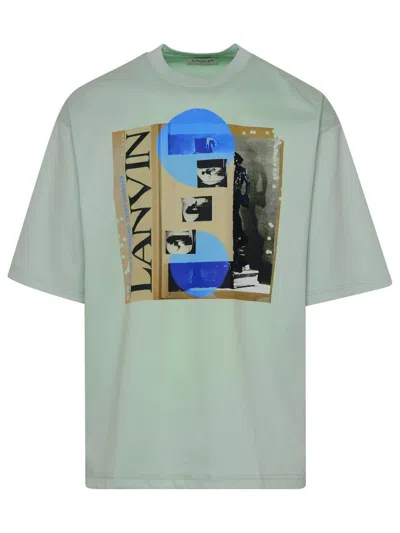 Lanvin Green Willy Cotton T-shirt