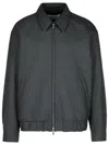 Lanvin Grey Wool Jacket In Grey