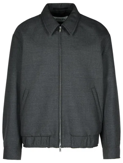 LANVIN LANVIN GREY WOOL JACKET