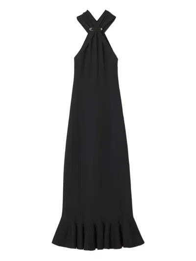 Lanvin Off-the-shoulder Skirt In Black