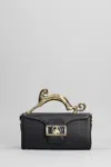 LANVIN HAND BAG IN BLACK LEATHER