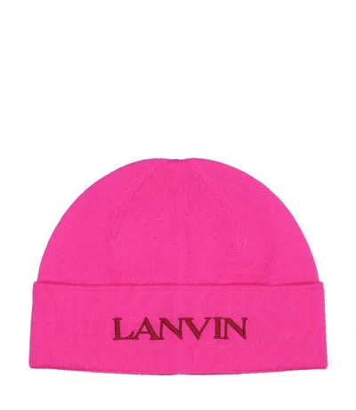 Lanvin Hats Fuchsia In Pink