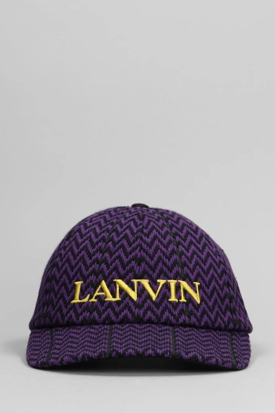 Lanvin Hats In Black Cotton