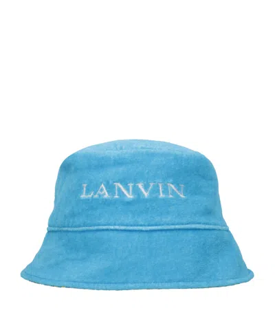 Lanvin Hats Multi Colour In Blue