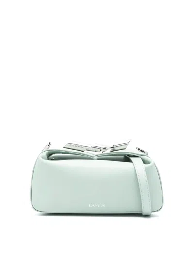 Lanvin Luxe Rectangular Strap Bag In Green