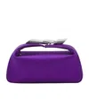 Lanvin Haute Sequence Satin Clutch Bag In Purple