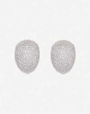 Lanvin Haute Séquence Rhinestone Earrings In Silver/crystal