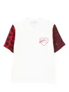 爱心印花短袖T恤