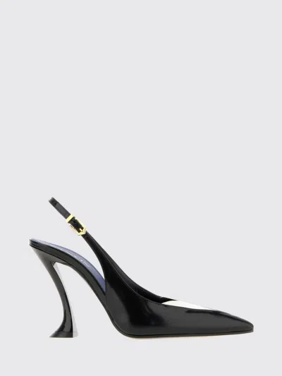 Lanvin Two-tone Leather Pumps For Women In Black