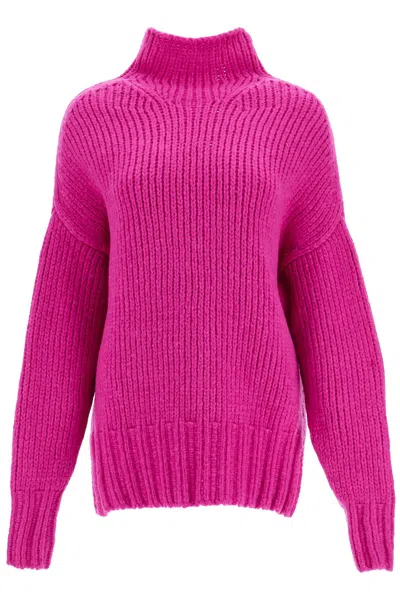 LANVIN LANVIN HIGH NECK WOOL SWEATER