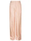 Lanvin High Waist Long Trousers In Rosè
