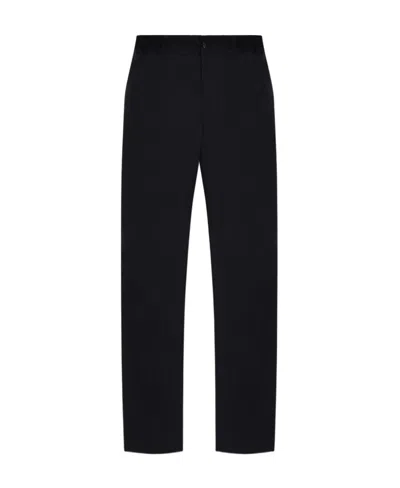 Lanvin High-waist Straight-leg Trousers In Black