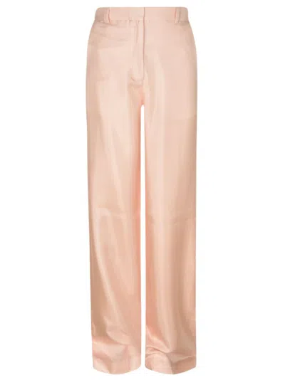 LANVIN LANVIN HIGH WAIST WIDE LEG TROUSERS