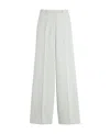 Lanvin High-waisted Tailored Trousers In White