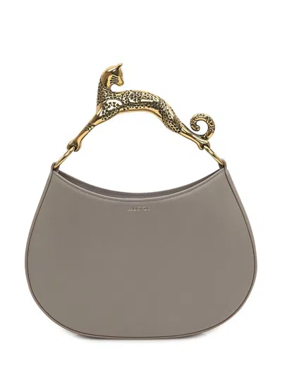 Lanvin Hobo Bag In Grey