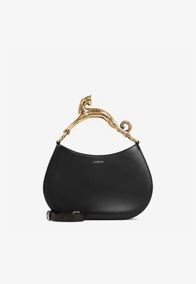 LANVIN HOBO CAT TOP HANDLE BAG