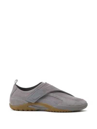 Lanvin Hook-loop Sneakers In Gray