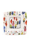 Lanvin Illustration-print Porcelain Tray In Multi