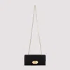 Lanvin Black Solid Clutch In Black