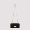 Lanvin Black Solid Clutch In Black