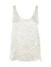 Lanvin Ivory Viscose Top