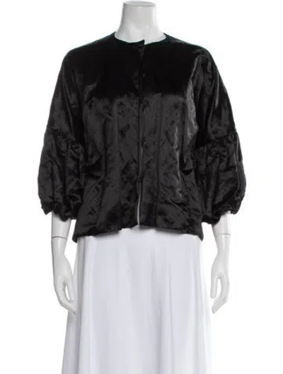 Pre-owned Lanvin Jacket In Black