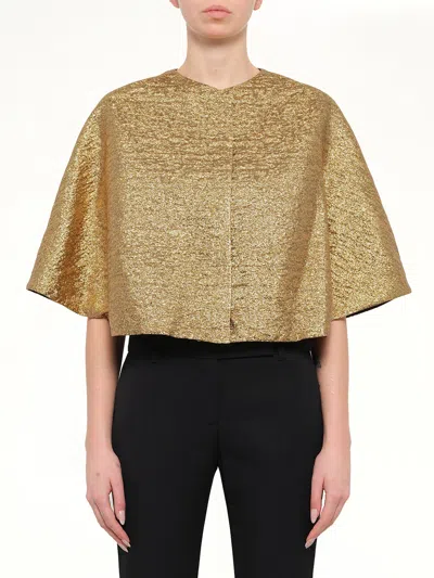 Lanvin Jacket In Gold