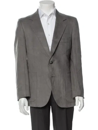 Pre-owned Lanvin Jacket In Gray
