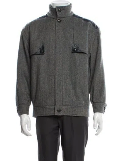 Pre-owned Lanvin Jacket In Gray