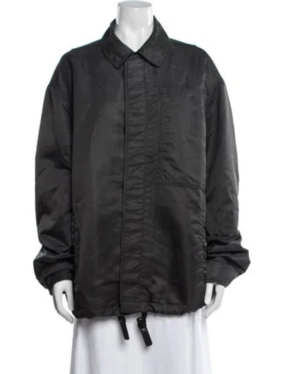 Pre-owned Lanvin Jacket In Grey