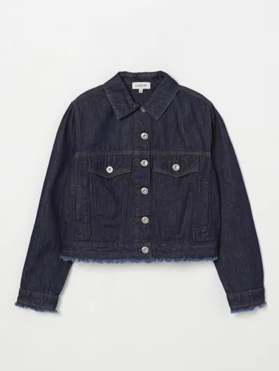 Lanvin Coat  Kids Color Blue