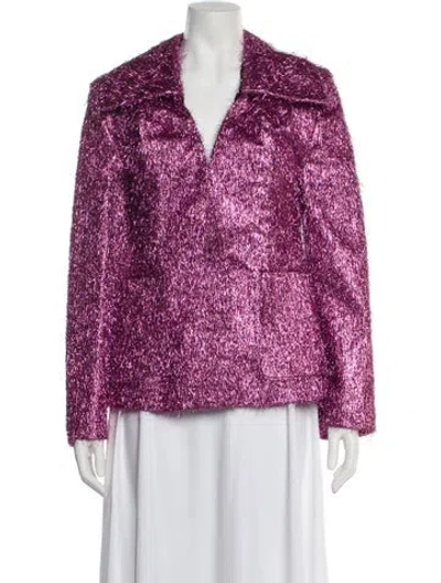 Pre-owned Lanvin Jacket In Pink