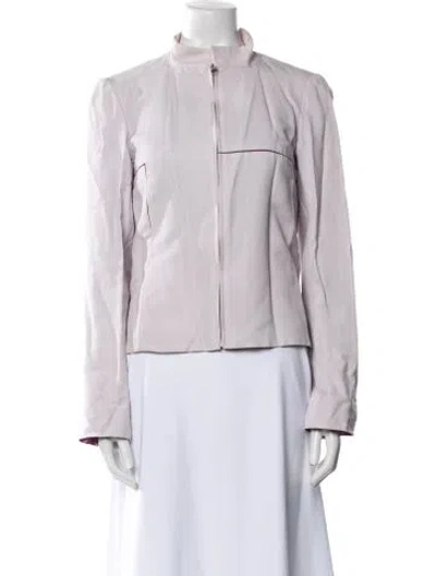 Pre-owned Lanvin Jacket In Purple