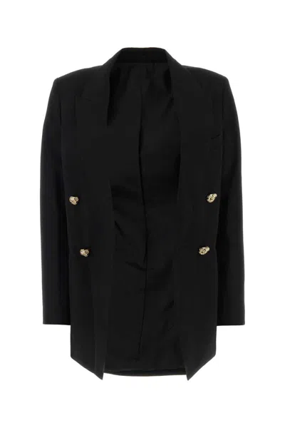 Lanvin Jackets And Vests In Black