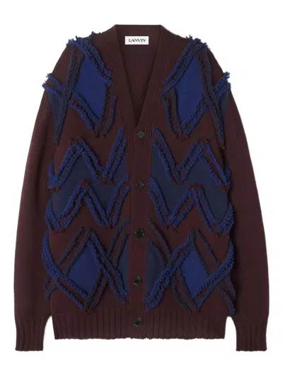 LANVIN LANVIN JACQUARD CARDIGAN