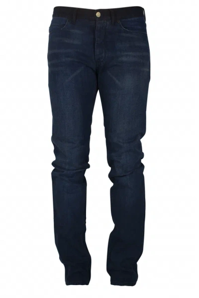 Lanvin Classic Blue Denim Jeans With Subtle Fading