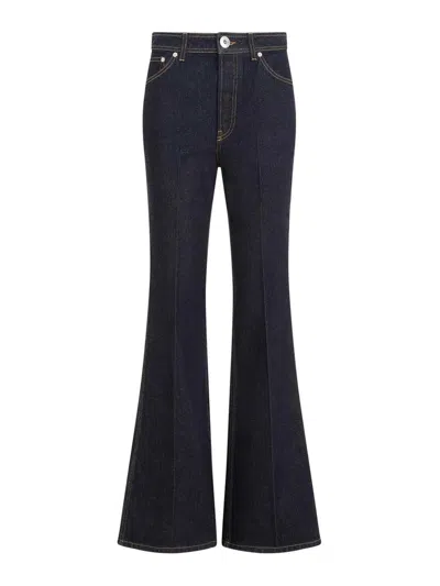 LANVIN WIDE LEG DENIM JEANS